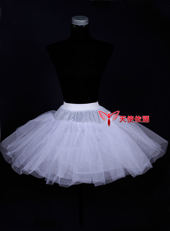 Quality bride dress boneless skirt stretcher dress pannier f