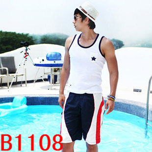 Quality male short casual board shorts