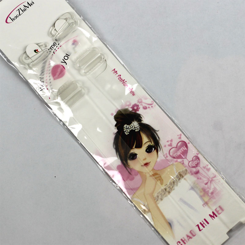 Quality transparent shoulder strap 1.5cm broadened