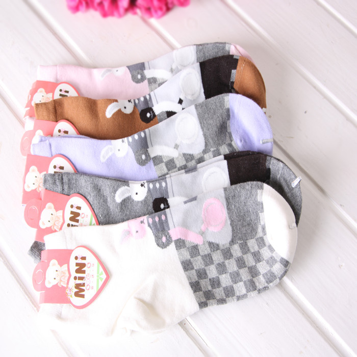 Rabbit high quality thickening 100% cotton socks ultrafine socks princess rabbit