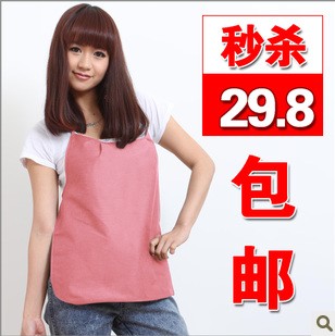 Radiation-resistant bellyached radiation-resistant maternity clothing radiation-resistant aprons double layer unpick and wash