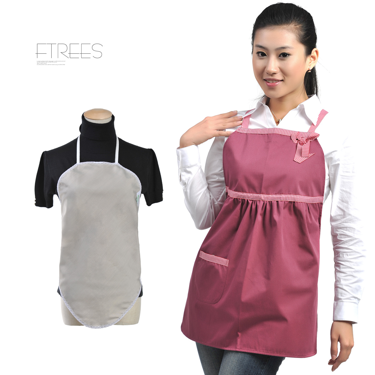 Radiation-resistant clothing maternity apron silver fiber radiation-resistant maternity apron cj2 w