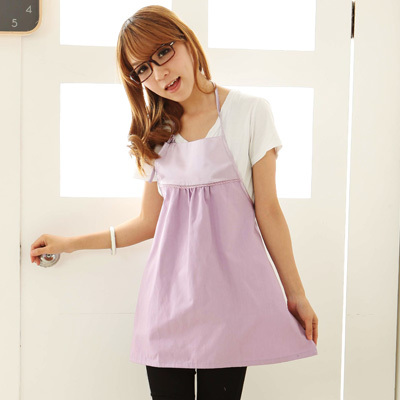 Radiation-resistant maternity clothing electromagnetic protective metal fiber spaghetti strap apron aprons 10405