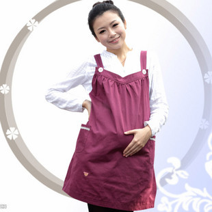Radiation-resistant maternity clothing maternity dress metal fiber maternity dress