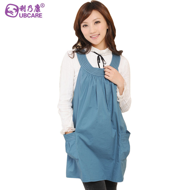 Radiation-resistant maternity clothing maternity dress radiation-resistant vest full silver fiber liner