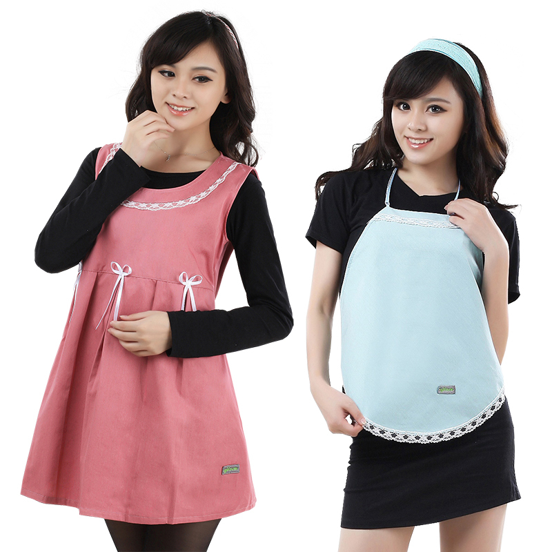 Radiation-resistant maternity clothing radiation-resistant maternity dress apron l306 vest silver fiber unpick and wash autumn