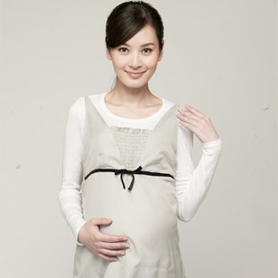 Radiation-resistant maternity clothing silver fiber knitted vest maternity dress 88146