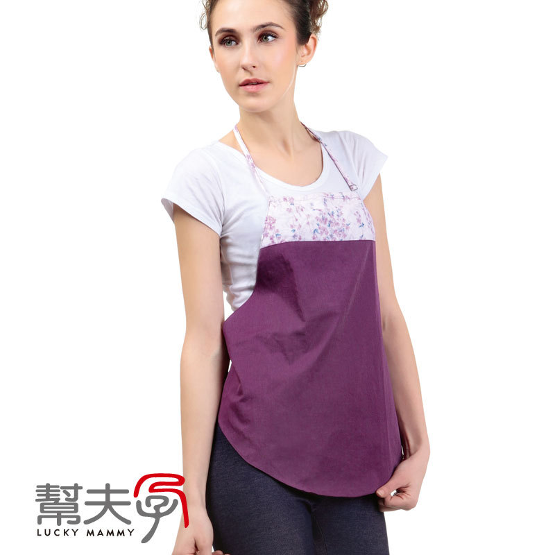 Radiation-resistant metal bellyached wire radiation-resistant maternity clothes Size fits all purple p0402