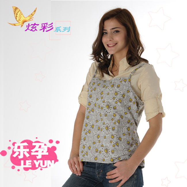 Radiation-resistant radiation-resistant maternity clothing colorful spaghetti strap 12365