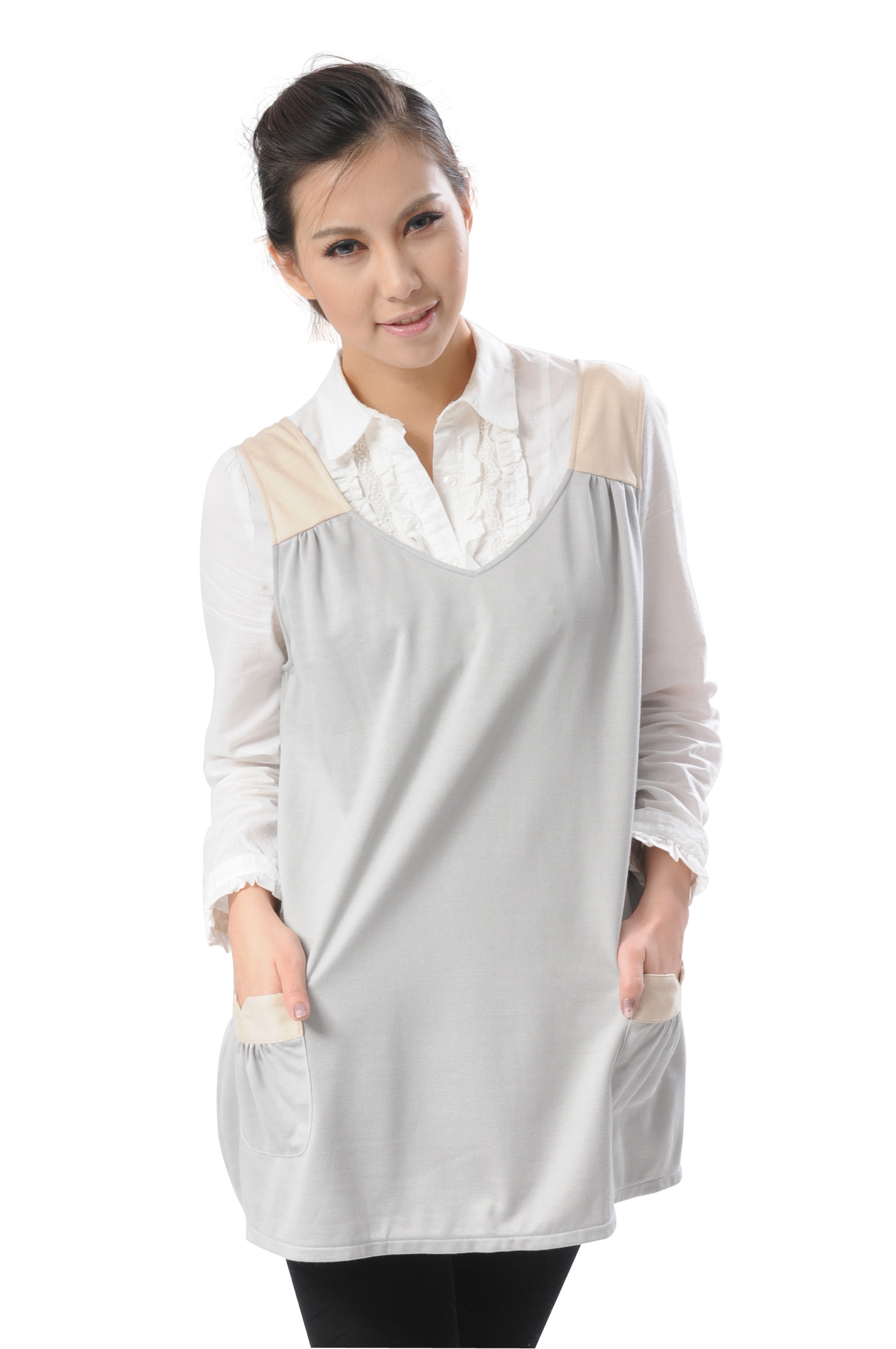 Radiation-resistant radiation-resistant maternity clothing maternity radiation-resistant clothes silver fiber vest