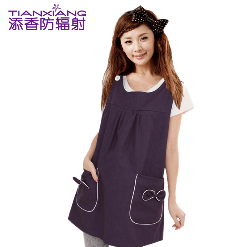 Radiation-resistant radiation-resistant maternity clothing silver fiber apron radiation-resistant clothes autumn and winter