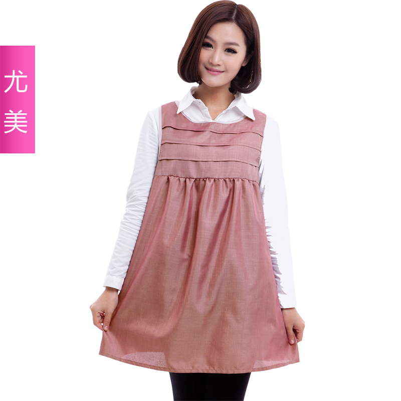 Radiation-resistant silver fiber maternity clothing radiation-resistant maternity clothing radiation-resistant clothes vest 1217