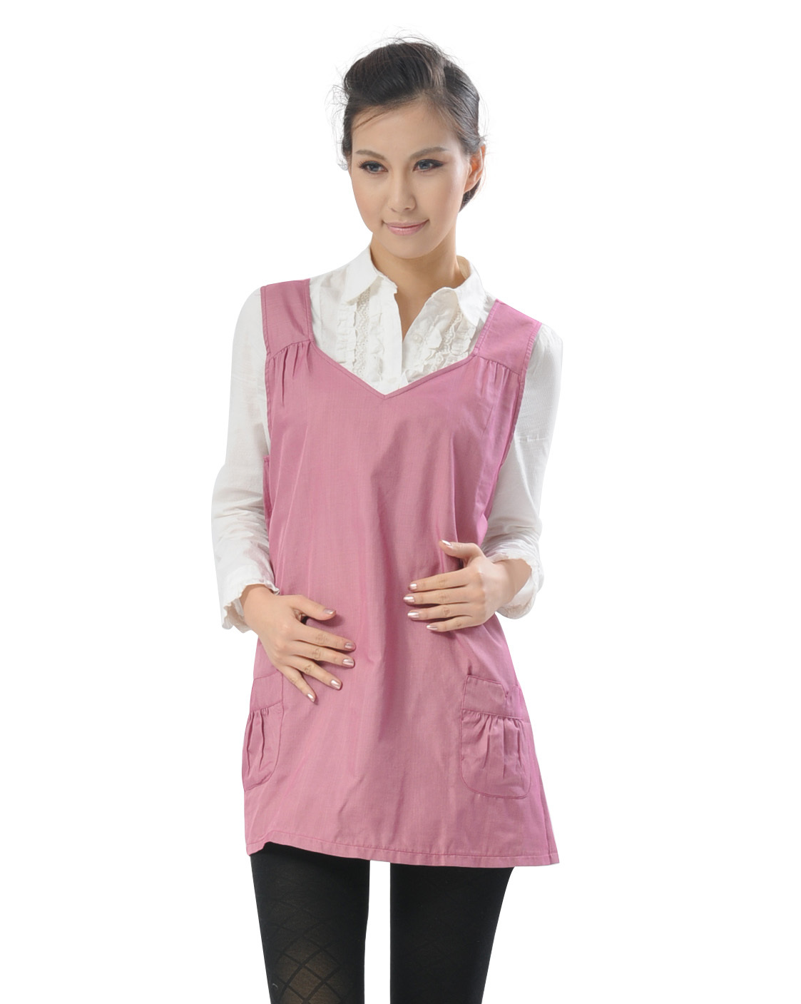 Radiation-resistant silver fiber radiation-resistant clothing radiation-resistant maternity clothing summer vest c31521