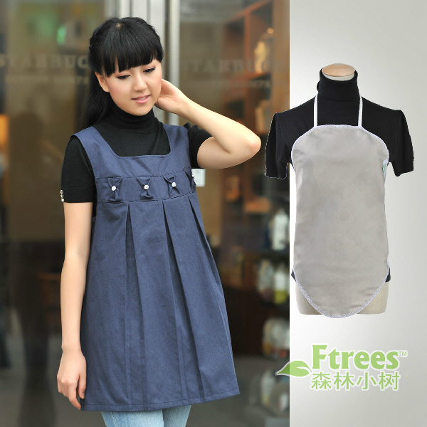 Radiation-resistant silver fiber radiation-resistant maternity clothing maternity radiation-resistant clothes winter cl5 m