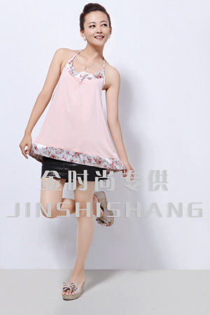 Radiation-resistant spaghetti strap silver fiber colored cotton underwear d jss-088106