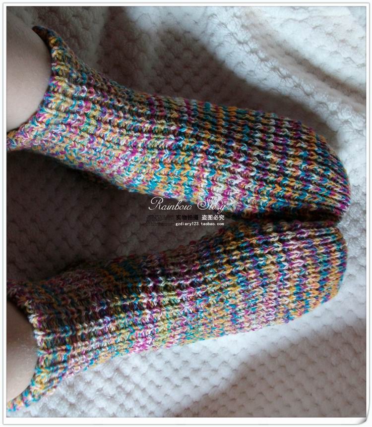 Rainbowstory men and women socks toe socks fashion lovers design