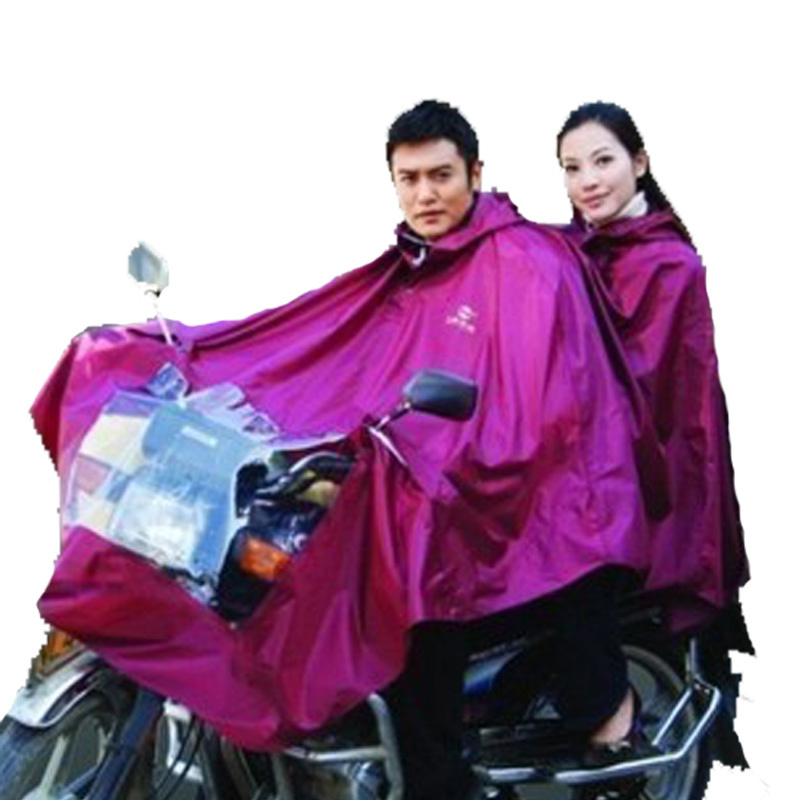 Raincoat motorcycle electric bicycle poncho double raincoat