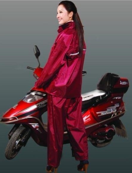 Raincoat set n211-7a electric bicycle motorcycle ride split raincoat rain pants hat