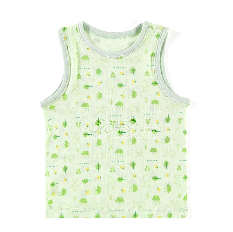 Rattan carpenter's 12 100% cotton baby summer sleeveless underwear pa887-136g vest