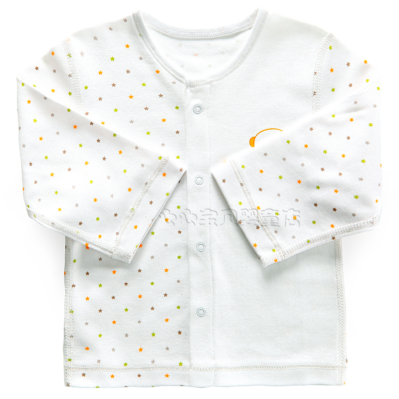 Rattan carpenter's 2012 spring and autumn 100% cotton baby underwear pa882-132w long-sleeve double-breasted top