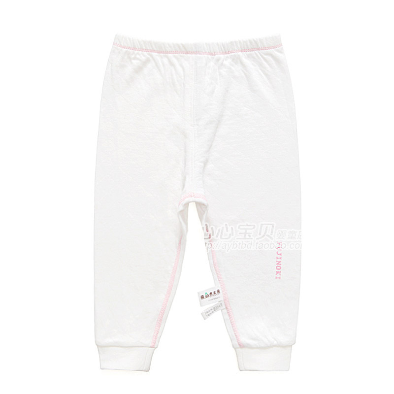 Rattan carpenter's autumn and winter 100% cotton baby underwear pa993-80p baby long johns pants