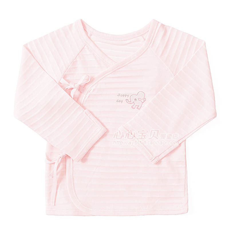 Rattan carpenter's spring and summer 100% cotton baby underwear pa881-101p long-sleeve bandage