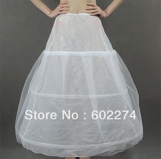 Recommended Panniers Threefolded Hard Network Slip Formal Dress Wedding Accessories