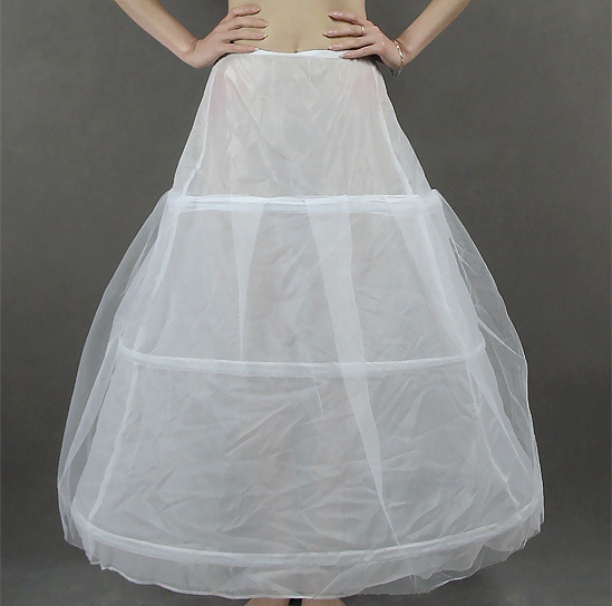 Recommended Wedding Panniers Double-layer Gauze Formal Petticoat