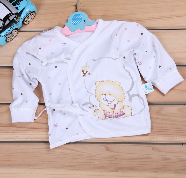 Recurrent newborn underwear separate 100% cotton baby bamboo fibre lacing clothes y1139