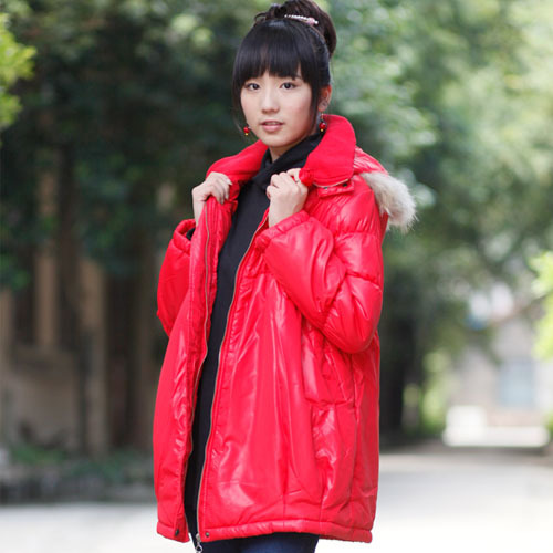 Red ceremonized maternity winter maternity cotton-padded jacket ys77628