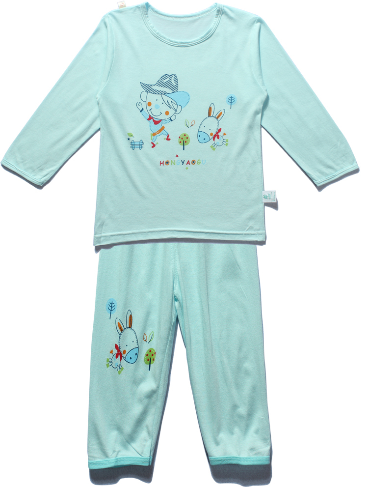 Red drum summer new arrival baby single fabric bamboo fibre underwear set 369517 81