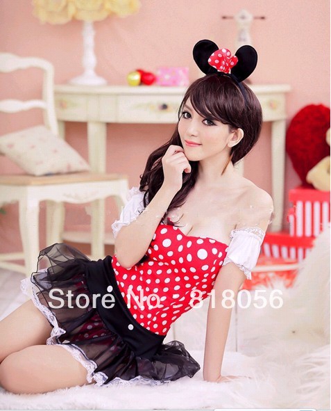 red rabbit shaped nightgown bathrobes,three pieces