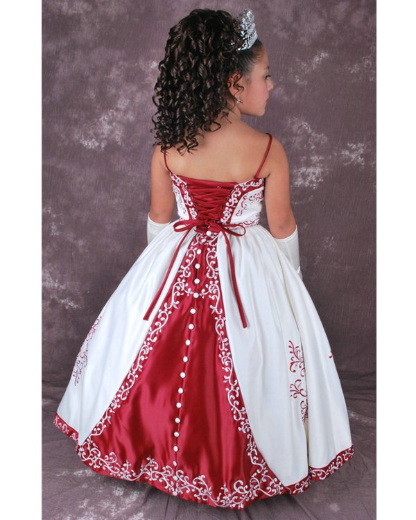 red white free shipping 5pcs/lot hot flower girl dress nice party wear nice princess lace dress girls wear kids dress
