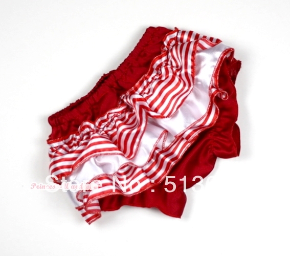 Red White Striped Layer Panties Bloomers MABC123