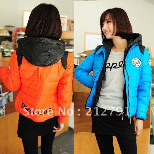 removable with a hood corsage thermal women's wadded jacket cotton-padded jacket