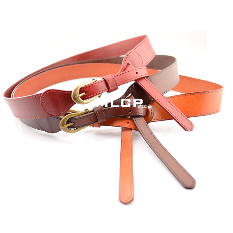 retail 2302 belt strap women's genuine leather genuine leather fashion all-match tieclasps