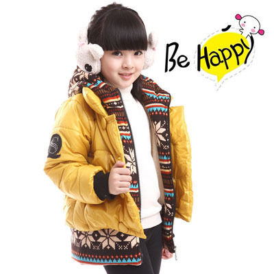 Retail boys winter cotton-padded jacket children's clothing fake two pieces down coat ultra warm kids clothing free shipping