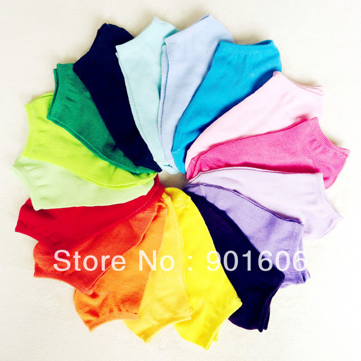 Retail candy Boat socks (multi-color random ), ship socks women suited foot cover best selling