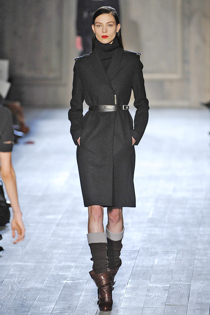 Retail Export KM ASOS Brand Stylish 2012 fashion victoria epaulette slim woolen overcoat outerwear