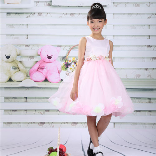 Retail Flower Girl Dresses Kids Party Dress Ball Gown RD_0027