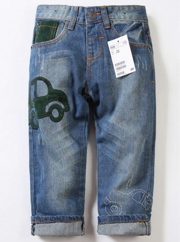 Retail free shipping 2013 jeans kids clothes summer denim for boy  jeans baby boys