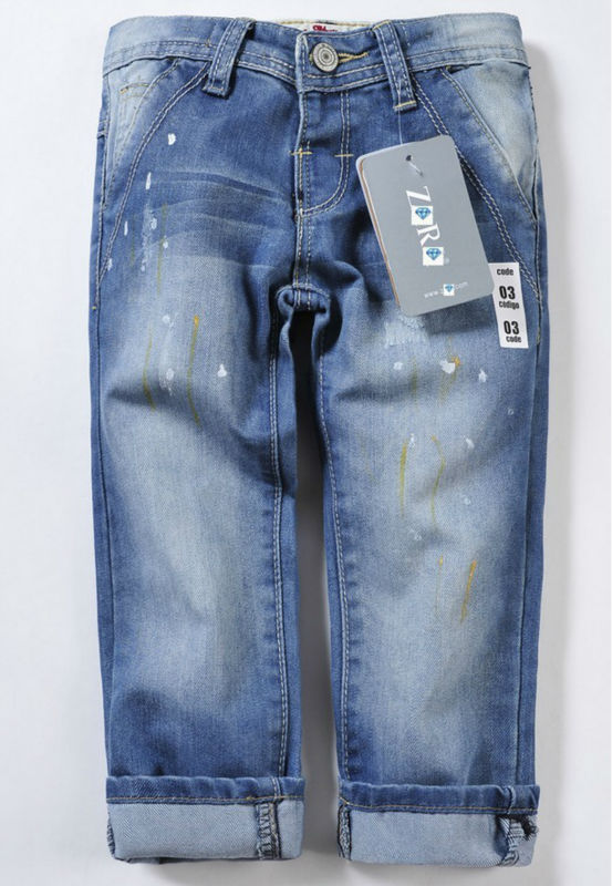 Retail free shipping  children's brands jeans shoes jeans baby pants boy's jeans cowboy pants b2w2 jeans