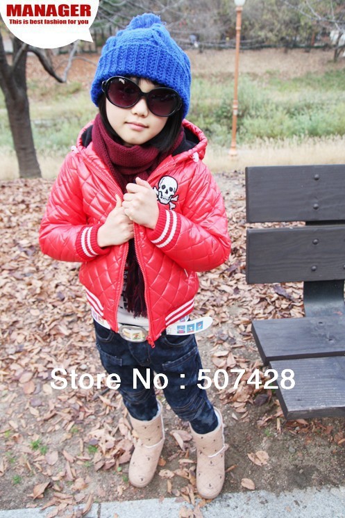 Retail!!!Free shipping,kid/children winter warm coat,boys/girls cotton outwears/jacket,last only one piece in stock