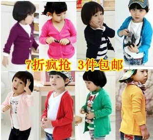 Retail+high quality children boys girls hoody Sweatshirts coat child kids long sleeve tops V collar babys clothing free shipping
