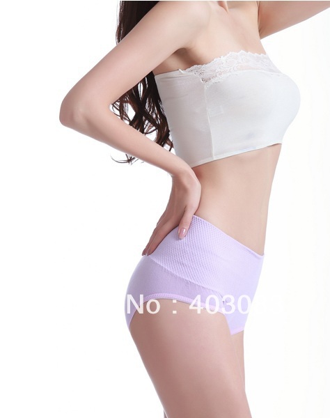 Retail Simple and natural women's body shaping in high waist abdomen drawing butt-lifting panties