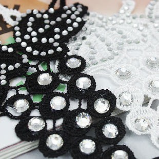 Rhinestone luxury back cross shoulder strap underwear shoulder strap invisible tape