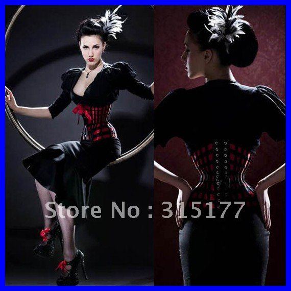 Ribbon underbust corset Women DHL Free shipping 2012 Fashion Corset for women Wholesale 10pcs/lot Sexy underwear  5141