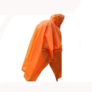 Ride Burberry raincoat outdoor three-in hiking travel raincoat poncho backpack rain cover mat