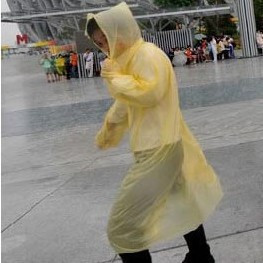 Ride travel general disposable raincoat poncho portable transparent plastic raincoat
