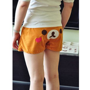 rilakkuma easily bear cute shorts and beach pants home shorts and pajama pants cartoon casual shorts